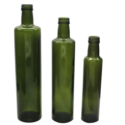 China Black Screw Cap Glass Olive Oil Bottle Steel Pourer Customized Capacity for sale