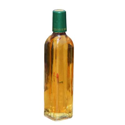 China botella de cristal del aceite de oliva 250ml/500ml/750ml con color del claro del tapón antipolvo en venta
