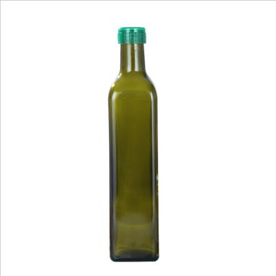 Chine Bouteille d'huile d'olive d'antiquité de catégorie comestible, bouteilles en verre sans plomb de sauce au vinaigre à vendre