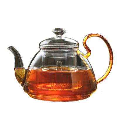China Bule de florescência seguro do chá de Stovetop, chaleira de florescência da folha solta e bule ajustados com filtro à venda
