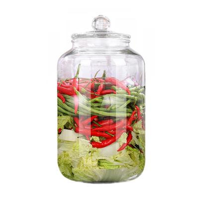 China 2000ml Food Grade Wide Mouth Airtight Glass Jar for sale