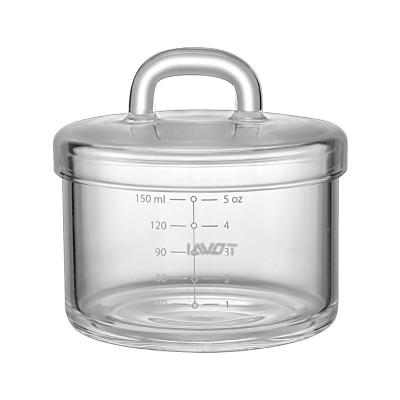 China Clear 150ml BPA Free Borosilicate Microwave Glass Bowls for sale