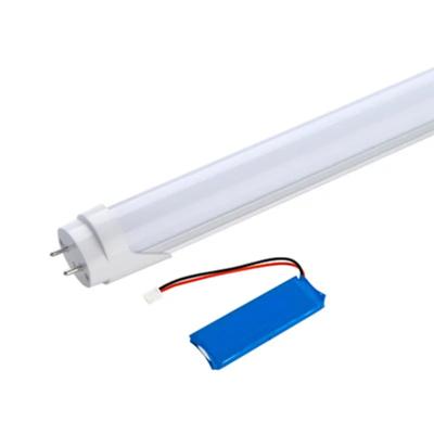 China Durable Construction T8 Emergency LED Tube Light with160LM/W, 80-83Ra or 95-98Ra Color Rendering Index for sale
