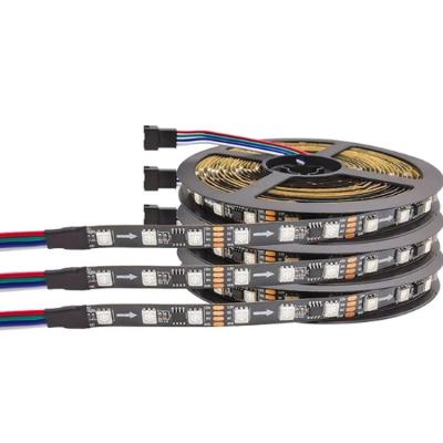 China Hot Item RGB LED Strip Light with 3000K-6000K Color Temperature Options 12VDC Input Voltage for sale