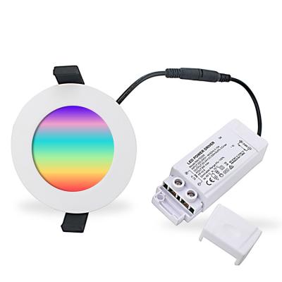 China RGBW Color Change LED Downlight with Aluminum Alloy+PC 24W/36W/40W No Flicker à venda