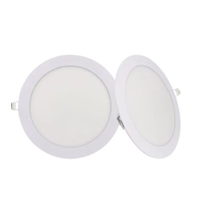 China Environmentally Friendly LED Round Panel Light with 5000K,6000K CRI >80Ra or 95-98 120LM/W for sale
