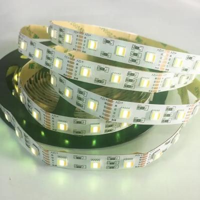 China No Flicker LED Strip Light With IP40 or IP65 CRI>95 12V 24V DC 50000 Hours 5mm PCB for sale