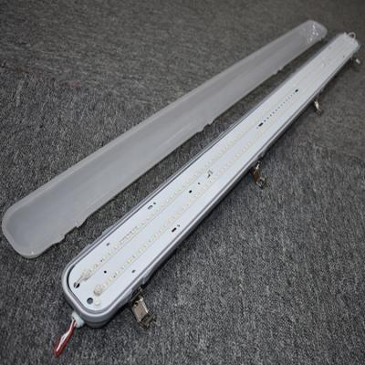 China T8 Replacement Tri Proof LED Light with IK08 IP65 AC85-265V Aluminum Body PC Cover Milky or Clear Cover for sale