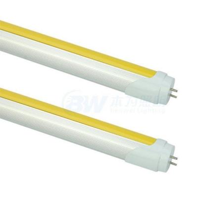 China Uso amarelo do hotel da iluminação do tubo do diodo emissor de luz de 3FT 18W T8 com aprovação de DLC à venda