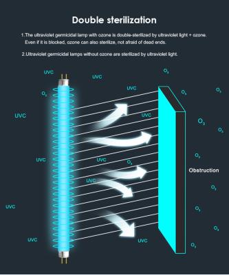 China o tubo UV livre da cintilação 85ra ilumina 2 pés 600mm com feixe macio largo à venda