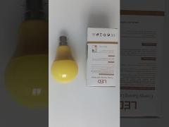 Yellow cover led bulb