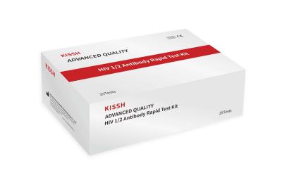 China HIV 1/2 Antibody Rapid Diagnostic Test Kit Wth Test Cassette for sale
