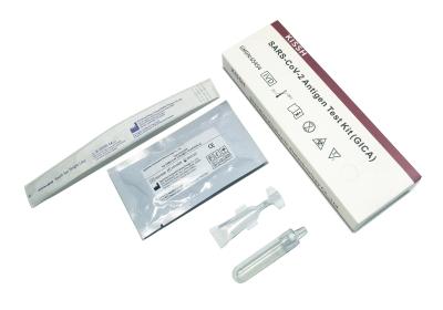 China Self Rapid Antigen Test Kit 15 Minutes Delta Variant Detection High Sensitivity for sale