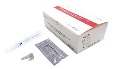 China SARS-CoV-2 / Human Influenza Virus A&B（Flu A&B）Antigen Test Kit ( Colloidal Gold ) for sale