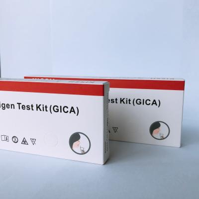Chine Kit d'essai de l'antigène SARS-CoV-2 (GICA) - salive K602-1S d'autotest à vendre