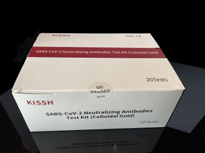 China SARS-CoV-2 Home Neutralizing Antibodies Test Kit GICA High Sensitivity for sale