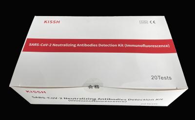 Китай Иммунофлуоресценция набора обнаружения антитела обезвреживания KISSH быстрая Covid 19 продается