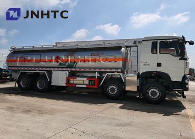 China Sinotruk HOWO 8X4 Oil Fuel Tank Trucks Capacity 25000 Liters for sale