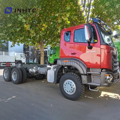China New Howo Tipper Truck Chassis 6x4 380hp 10 Wheels Dump Truck Chassis for sale