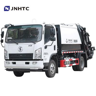 China Shacman X9 Garbage Compactor Truck 4X2 160hp 12CBM Trash Truck For Sale for sale