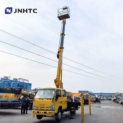 China Best Condition Light 14m Telescopic Boom Aerial Ladder Aerial Working Vehicle for sale