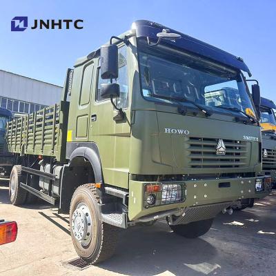 China HOWO Heavy Cargo Trucks / Military Cargo Truck 4×4 All Wheel Drive Low Price For Sale for sale
