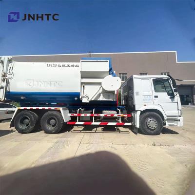 China HOWO NX Garbage Truck Compactor 6x4 290HP Can Cleaning Truck Garbage Compactor Truck à venda