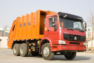China 15 - 16CBM LHD 4X2 Garbage Compactor Truck With High Pressure System ZZ1167M4611 for sale