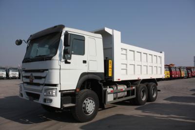 China Multi Color Optional 30 Ton Tri Axle Dump Truck For Mining Model ZZ3257N3847A/N0WA for sale