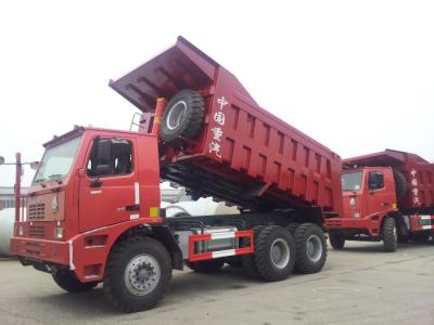 China ZZ5707S3840AJ 70 toneladas de la explotación minera de volquete de volumen industrial 30m3 y 371hp de los camiones en venta