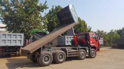 중국 8×4 평상형 트레일러와 Hyva 들기를 위한 덤프 트럭/Sinotruk Howo 덤프 트럭 판매용
