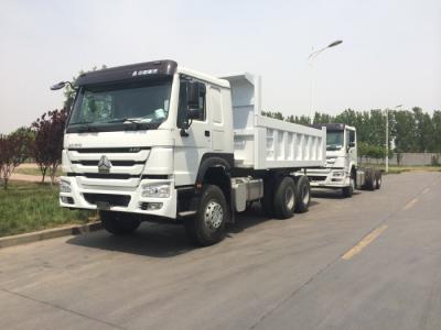 China Loading Capacity 25 Ton Dump Truck 336HP Construction Use With Heavy Duty Axles for sale