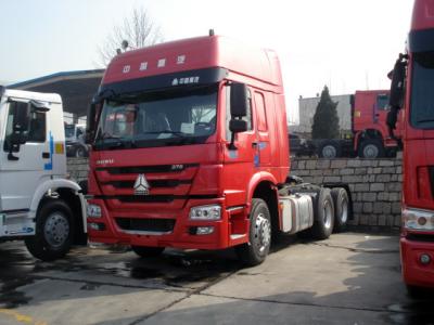 China 10 Wheels HOWO Tractor Head Trucks 6x4 With HW79 High Roof Cab And GVW 25 Tons for sale