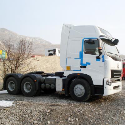 China RHD 420 HP Prime Mover Truck / Sinotruk Howo Tractor 6x4 With 3.5 Inch King Pin for sale