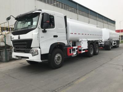 중국 371 마력 연료 탱크 트럭 10 바퀴 강철 구조물 기름 배달 트럭 판매용