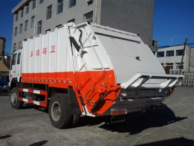 China Sinotruk Swz 4x2 Garbage Compactor Truck / Rear Load Garbage Truck Model QDZ5120ZYSZJ for sale