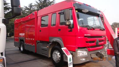 China 4600mm Wheel Base Rescue Fire Truck , Model Fire Engine Truck With 4 Doors for sale