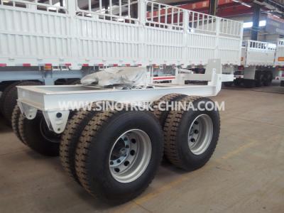 China 2 Axles Semi Trailer Tow Dolly Trailer Two Or Four Wheels With High Pull Strength for sale