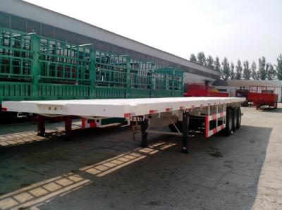 China 12R22.5 Tire Heavy Duty Semi Trailers 12500 Mm X 2500 Mm X1550 Mm Dimensions for sale