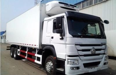 China 20 Tons Load Heavy Cargo Truck SINOTRUK 6x4 HOWO Refrigerated Truck for sale