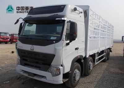 中国 A7 Howo Sinotruk 8x4 50Tの7Mの長さの貨物専用コンテナが付いている重い貨物トラック 販売のため