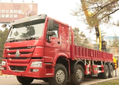 China SINOTRUK HOWO Truck Mounted Crane / Truck Mounted Jib Crane For Construction for sale