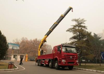 China 16 Ton Truck Mounted Crane , Knuckle Boom Truck Crane SQ16ZK4Q ISO CCC for sale
