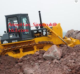 China Eficiência de 17 toneladas da lâmina 160hp da maquinaria SD16 4.5m3 da escavadora de Shantui grande à venda