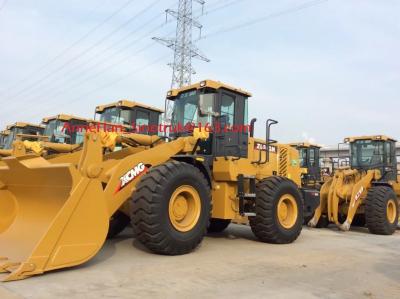 China Yellow Color Compact Track Loader , Articulated Type Mini Wheel Loader for sale
