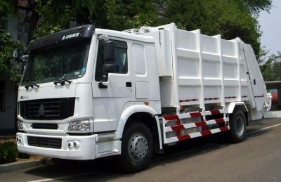 China White Color 12m3 Garbage Compactor Truck SINOTRUK HOWO 4x2 6000L Volume for sale
