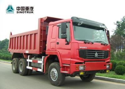 Cina 10 ruote piene delle ruote 6x6 conducono l'autocarro con cassone ribaltabile resistente con 300 L serbatoio di combustibile in vendita