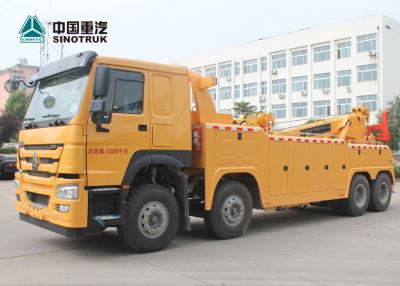 China 8X4 SINOTRUK HOWO 30T 40T Heavy Duty Rotary Wrecker Tow Truck 12 Wheels for sale