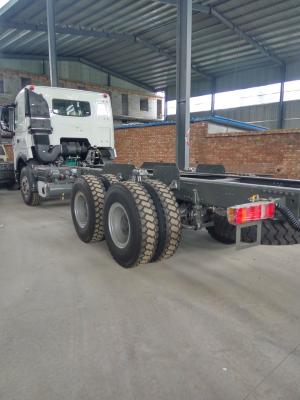 China SINOTRUK HOWO Dropside Cargo Commercial Vehicle Truck Chassis LHD 6X4 371HP for sale