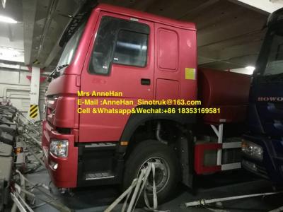China Sinotruk Howo7 High Pressure Water Tank Truck 4000 Gallon Left Hand Drive 6X4 for sale